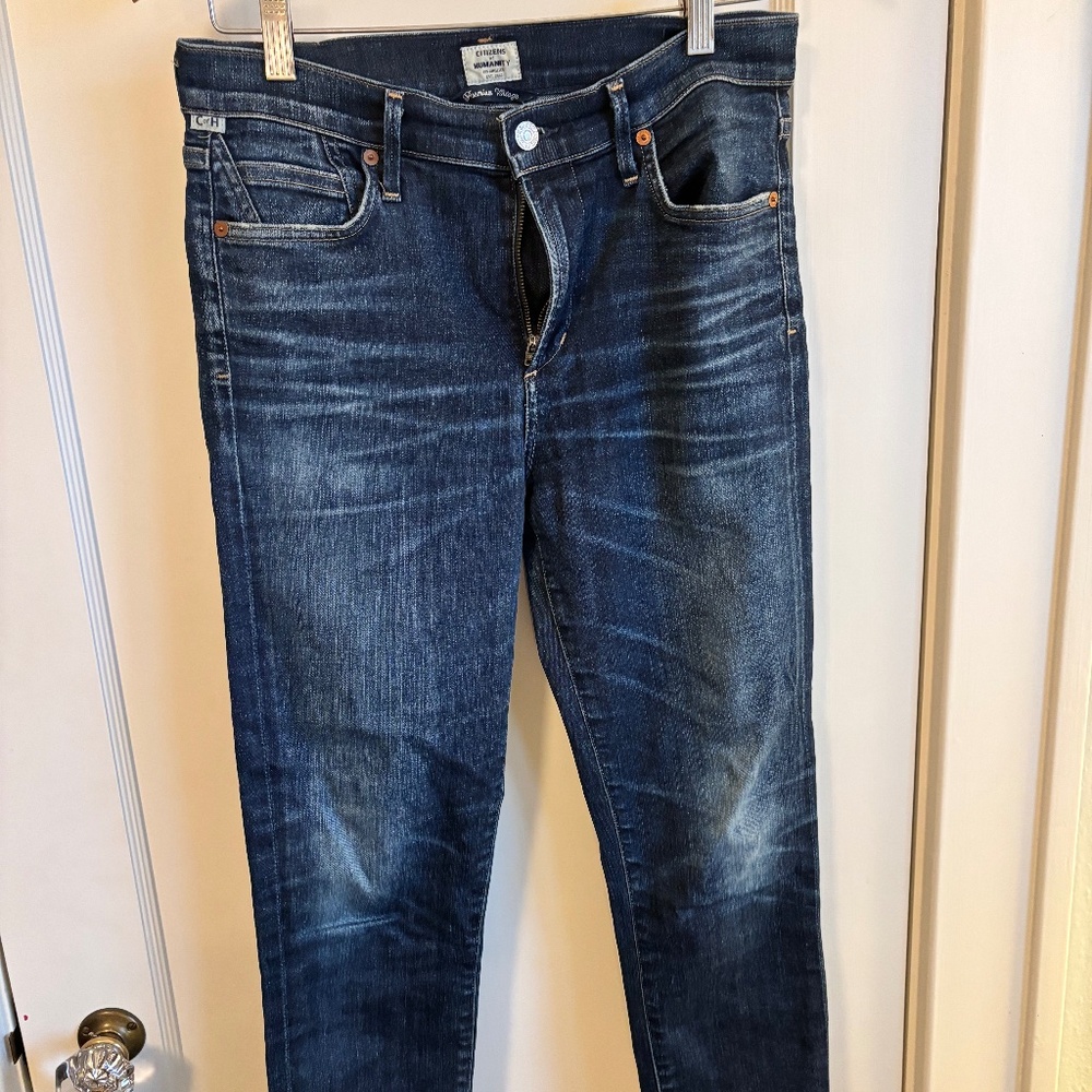 Citizens of Humanity Rocket Crop High Rise Skinny Jeans